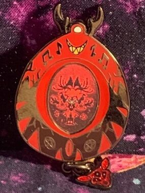 Hazbin Hotel Alastor Lenticular Pin
